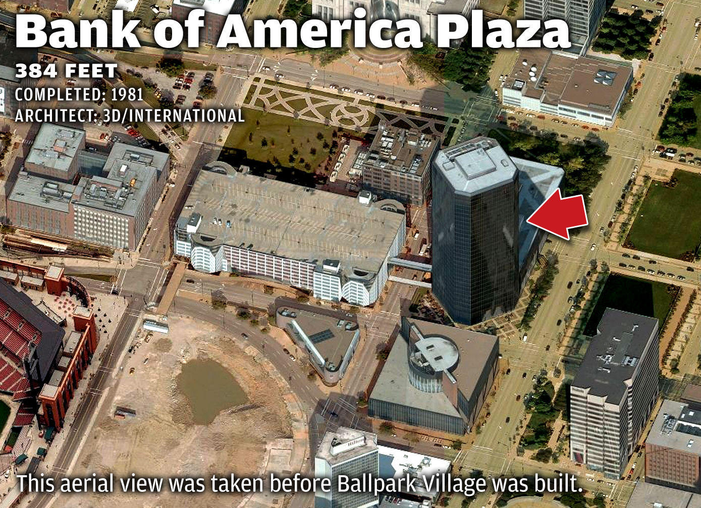 St. Louis' Tallest Buildings - Bank of America Plaza